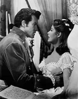 Actress Prints: Fernando Lamas - Arlene Dahl - Patricia Medina in 'Sangaree'. August 12, 1953