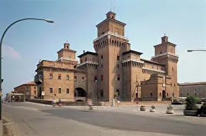 14th Century Prints: Ferrara, Estense Castle of San Michele
