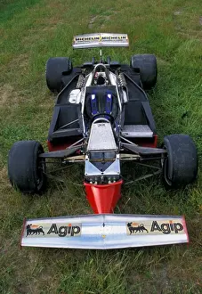 Static Prints: Ferrari 312 T5 chassis front wing splitter airfoil race car grass spoiler