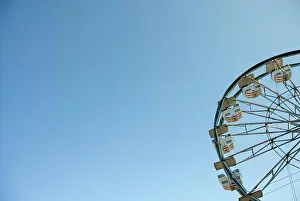 Georgia Prints: The ferris wheel at the Southern Country Fair in Cummings, Georgia, USA