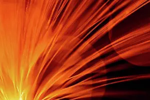 Beam Prints: Fibre Optic Abstract