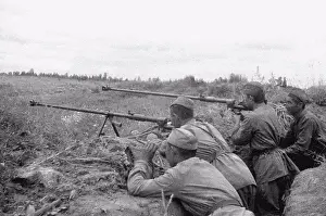 1941 Prints: A fighting hole of the Red Army, Anonymous