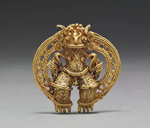 Southern Prints: Figure Pendant, c. 1000-1550. Southern Costa Rica