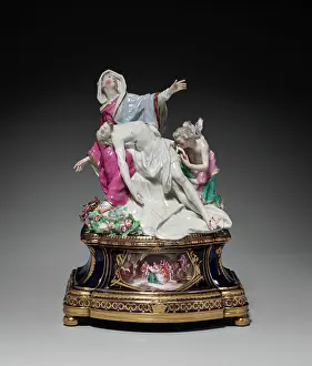 Secret Prints: Figure of the Pietà, c. 1761. Sculpture Joseph Willems (Flemish)