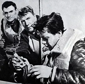 Film Prints: Film still from The Sea Shall Not Have Them starring Michael Redgrave