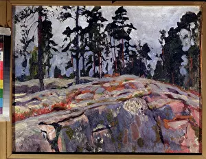 Art Nouveau Prints: Finland by Rylov, Arkadi Alexandrovich (1870-1939)/ State Art Museum of Republic Karelia