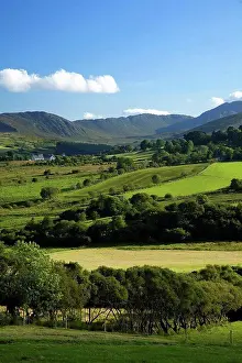 Lush Prints: Finn Valley, Co Donegal, Ireland, View of verdant landscape