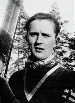 Olympic Prints: Finnish Athletes For Winter Olympics -- Matti Pietikainen
