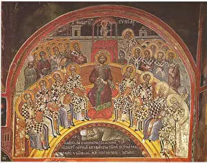 Greece Prints: First Council of Nicaea, Strelitzas, Theophanes (Theophanes the Cretan) (ca 1500-1559)