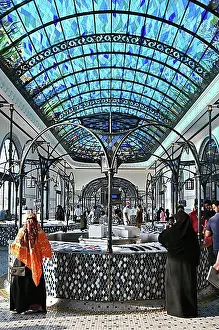 Exterior Photograph Prints: Fish Market Halle Chabra in Mina District, Mia Park, Old Port Doha, Qatar, Asia