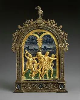 Inscription Prints: The Flagellation of Christ ca. 1492-1503 Italian