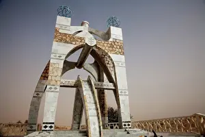 Commemoration Prints: Flame Of Peace Monument (Memorial To Commemorate The End Of The Tuareg Rebellion)