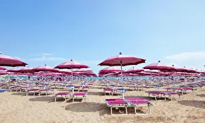 Italien Prints: Flash, sun lounger, beach vacation