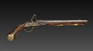 Flanders Prints: Flintlock Pistol (2 of 2), early 1700s