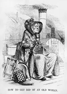 Humor Prints: Florance Nightingale, cartoon from Punch