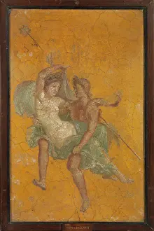 Male Figure Prints: Flying couple, by Unknown, 62 - 79