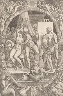 Papier Prints: Fontainebleau, Primaticcio, Francesco