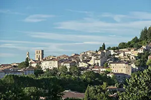 Street Scene Prints: Forcalquier, Provence-Alpes-Cote d'Azur, France, Europe