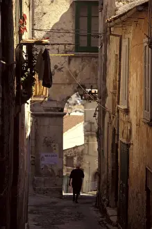 Balcony Prints: Foreshortening, Buccino, Campania, Italy