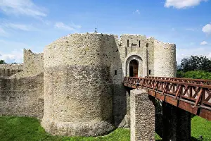 Walkway Prints: Fortress of Suceava, 1375; Suceava, Suceava County, Romania