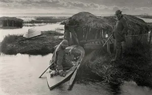 Henry Prints: The Fowler's Return. Peter Henry Emerson (Cuba)