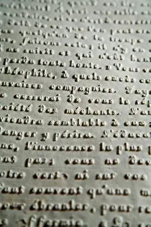 Museum Prints: France. Paris. 7th district, Valentin Hauy Museum - Raphigraph (Presentation of objects)