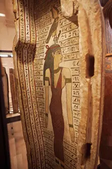 Museums Prints: France, Paris, Louvre, Egyptian Antiquities Section, Egyptian Mummy