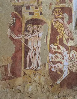 Old Testament Prints: France - Pays de la Loire - Asnières-sur-Vègre - Church of Saint-Hilaire