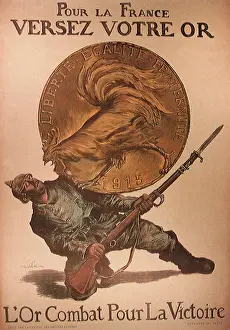 Coin Prints: For France Pour Out Your Gold