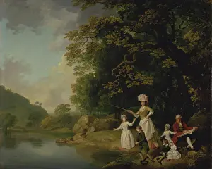 Francis Wheatley, 1747-1801, British, The Browne Family, ca. 1778. Oil on canvas