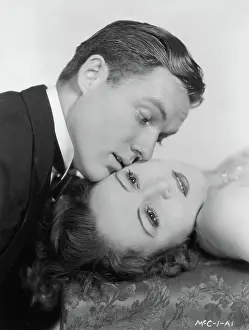 Contemplating Prints: Frank Albertson and Sharon Lynn in 'Wild Company', Fox movie tone production