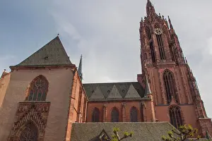 Architektur Prints: Frankfurt Cathedral Frankfurter Dom Cathedral in Roemerberg Frankfurt am Main Germany Copyright: xZoonar
