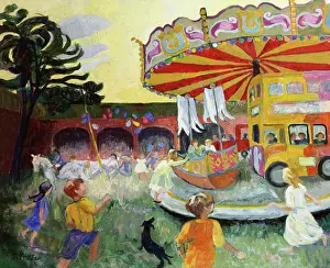 Large Group Of People Prints: Frank's Party Josephine Trotter (b.1940/British) Oil on Canvas