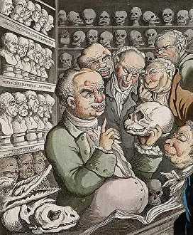 Doctors Prints: Franz Joseph Gall, 1758-1828, a German physician and brain anatomist