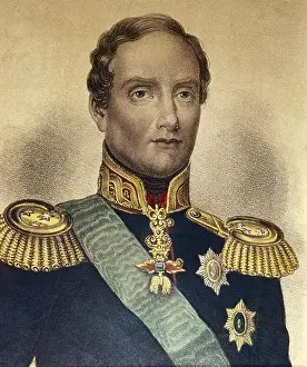 Soldiers Prints: Frederick Augustus II (1797-1854)