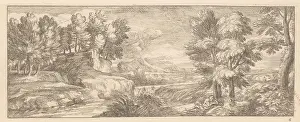 Publication Prints: French crown, Paris, Audran, Dughet