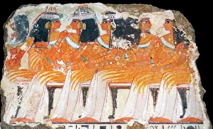 Death Prints: Fresco from the tomb of Nebamun