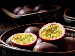 A Lot Of Prints: Fresh organic fruit, passion fruit