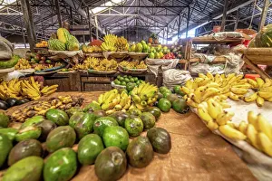 Produce Prints: Fresh produce for sale, Kimironko Market, Kigali Rwanda