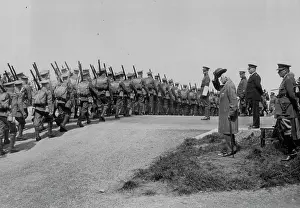 1931 Prints: A Friendly Salute From The Old Field-Marshal