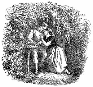 Written Prints: Fritz Reuter (1810) (1874) Low German writer and poet