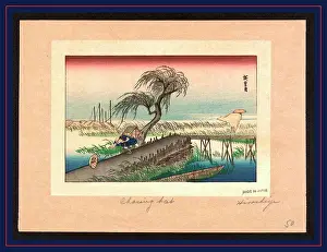 1900 Prints: Fukeiga, Ando, Hiroshige, 1797-1858