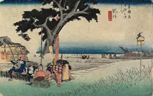 Woodblock Print Prints: Fukuroi, dejaya no zu, c. 1832-1833