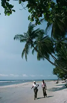 Beaches Prints: Gabon, Landscape, Cape Esteries
