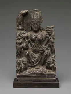 Southern Prints: Gaja Lakshmi, Goddess of Fortune 6th century India (Jammu and Kashmir)