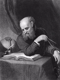 Mathematics Prints: Galileo Galilei (15 Feb. 1564 8 Jan)