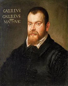 Mathematics Prints: Galileo Galilei (15 Feb. 1564 8 Jan)