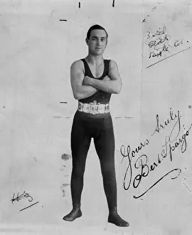 Boxer Prints: Gallant little Bert Spargo. August 29, 1952