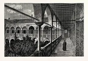 Engraved Image Prints: A GALLERY IN THE PALACE AT CONSTANTINE, ALGERIA