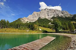 Mountain Chain Prints: Gamskarsee below the Gamsalm, Ehrwald